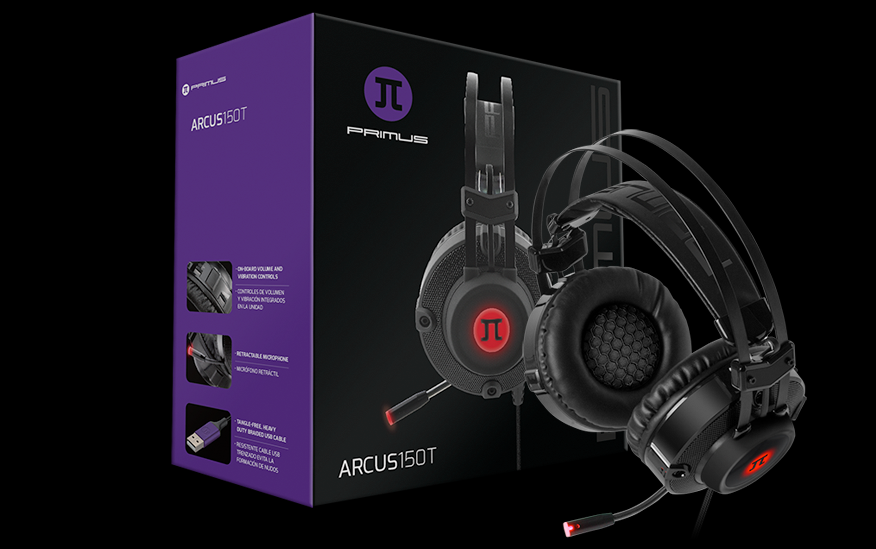 Primus presenta los Arcus 150T: Los audífonos ideales para gamers